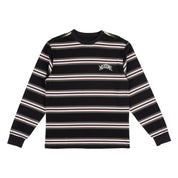 Thelema Stripe Yarn-Dyed Long Sleeve Knit - Black Forest