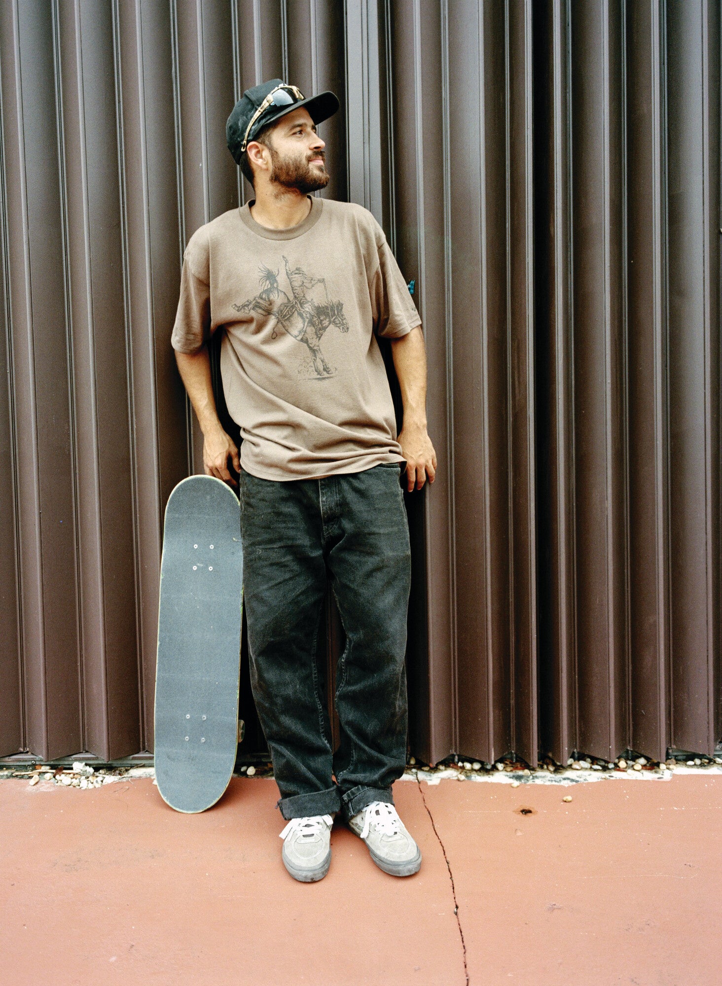 Skate Pedro Delfino T-Shirt - Walnut