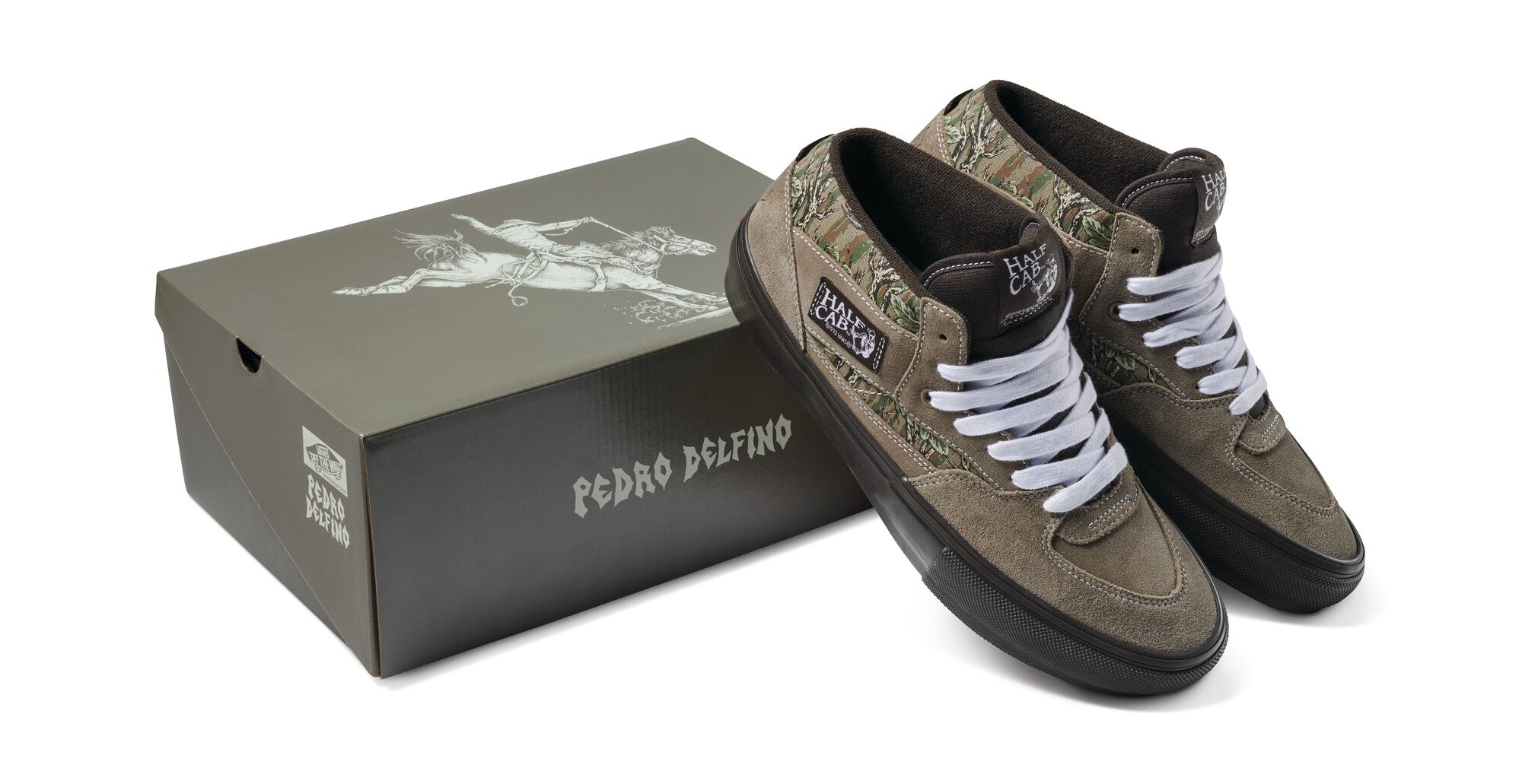 Vans Skate Half Cab - Pedro Delfino Camo – Palm Isle Skateshop