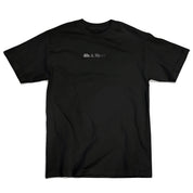 Faded Text Logo Tee - Black