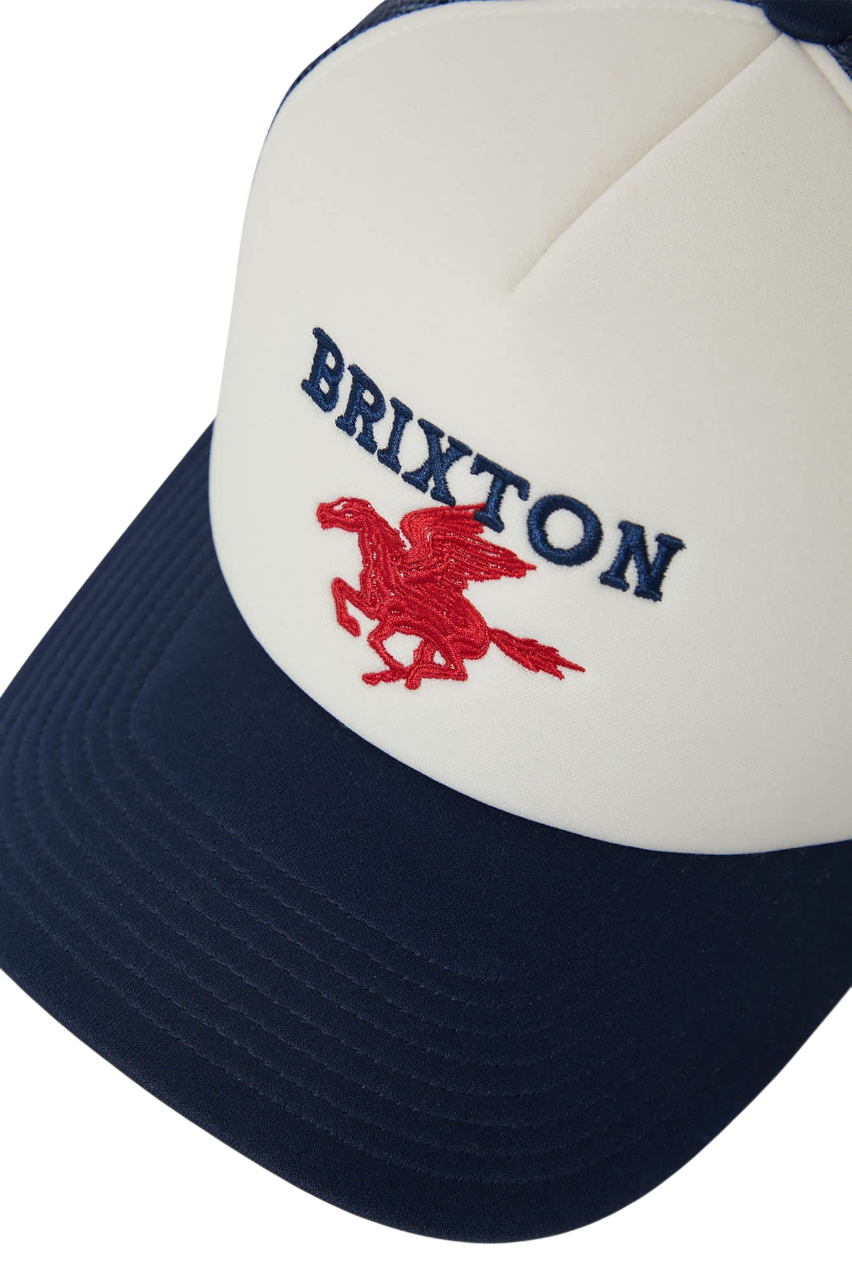Pegasus Netplus Trucker Hat - Whitecap/Navy