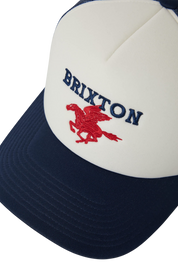 Pegasus Netplus Trucker Hat - Whitecap/Navy