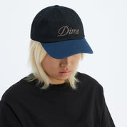 Cursive Low Pro Cap - Black/Midnight