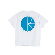 Fill Logo Tee - White/Pool Blue