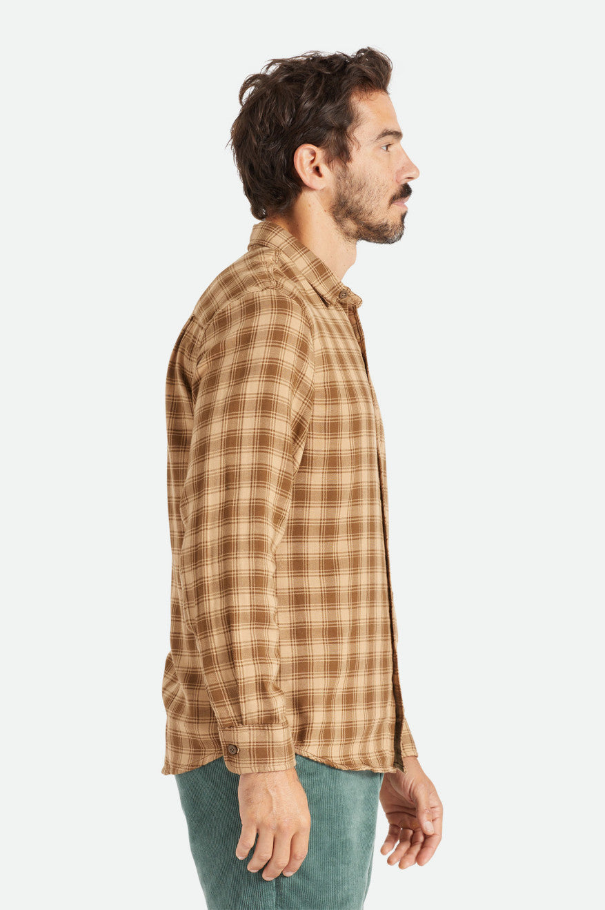 Cruz Soft Weave L/S Flannel - Mojave/Deep Palm