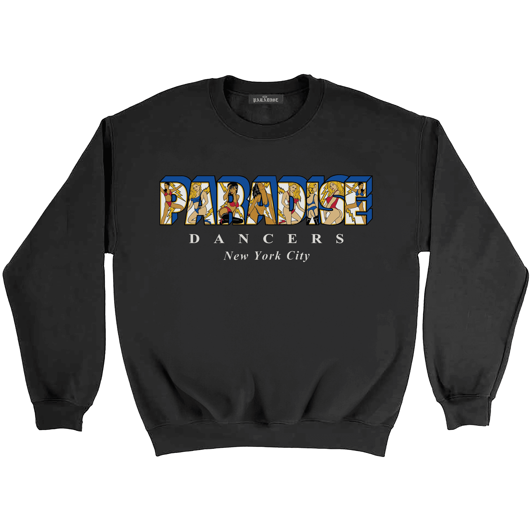 Flash Dancers II Crew - Black