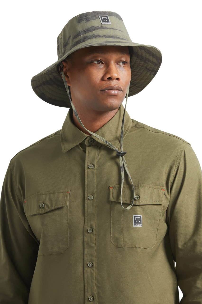 Journey Boonie Hat - Olive Tiger Camo