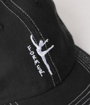 Casquette contrastée à suspension - Noir