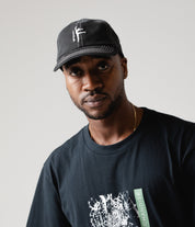 Casquette contrastée à suspension - Noir