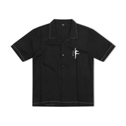 Chemise à manches courtes Marilyn Suspension - Noir