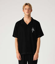 Marilyn Suspension SS Shirt - Black