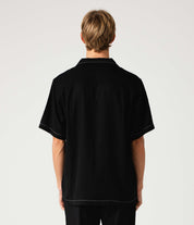 Marilyn Suspension SS Shirt - Black