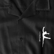 Chemise à manches courtes Marilyn Suspension - Noir