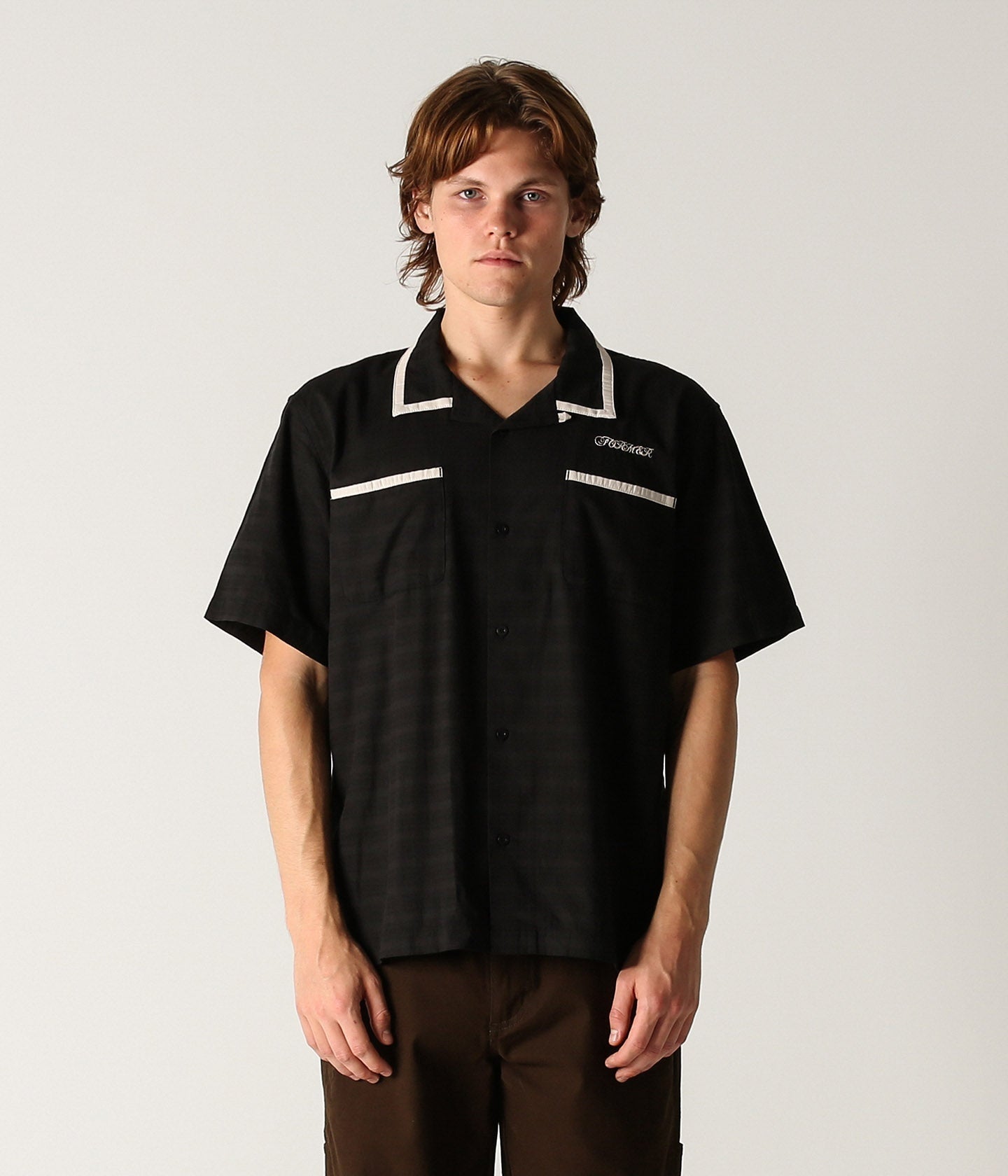 Marilyn Wire SS Shirt - Black Bone