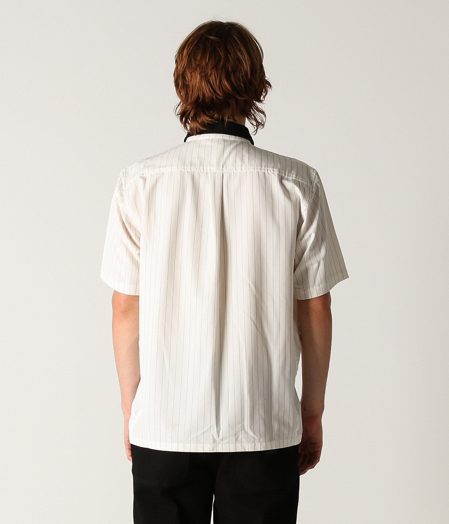 Chemise à rayures fines Vivian SS - Blanc