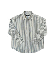 Chemise rayée à manches longues Reynolds - Vert os