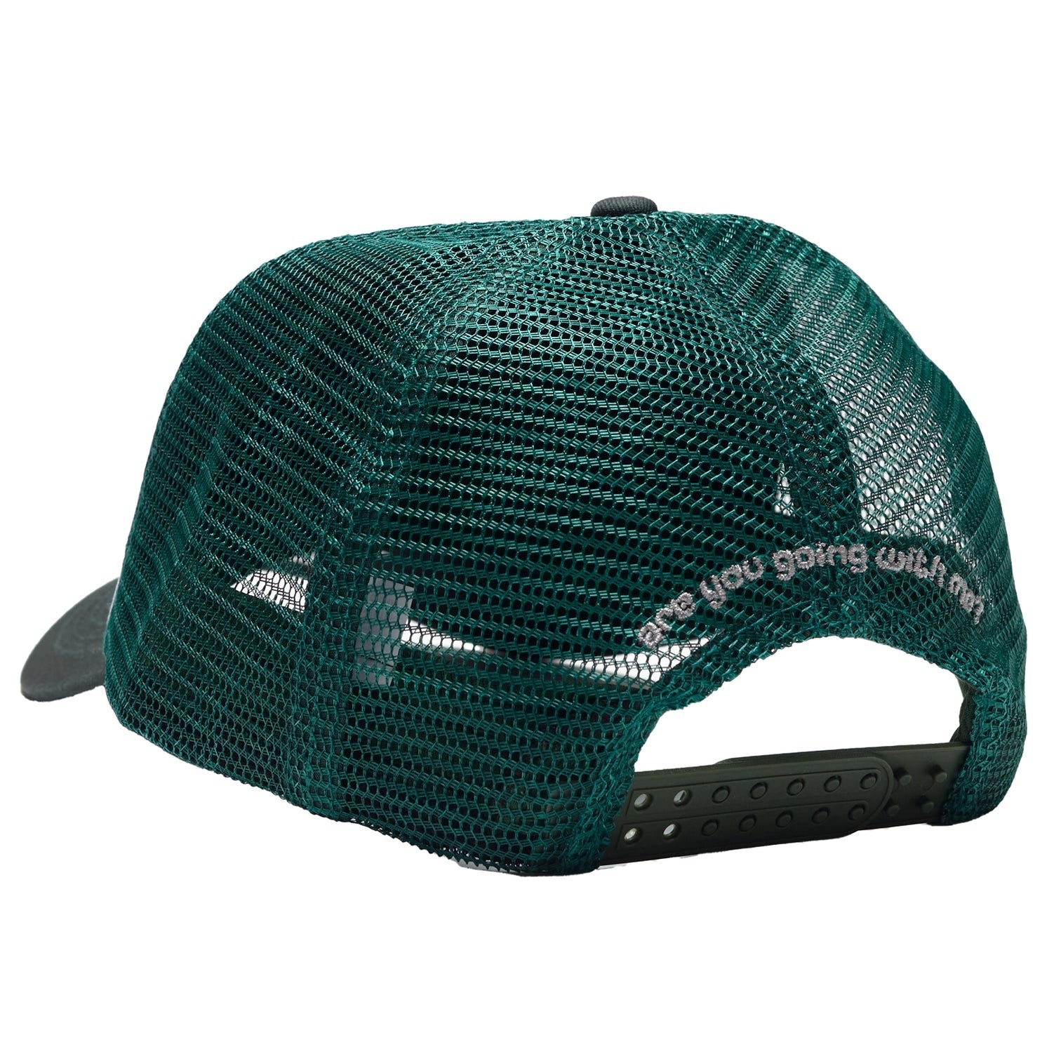 R U Going With Me? Trucker Hat - Green