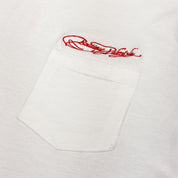 Signature Embroidery Pocket T-Shirt - White