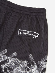 Short en maille Cherub Fight - Noir/Blanc 