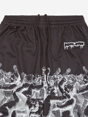 Short en maille Cherub Fight - Noir/Blanc 