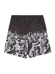 Short en maille Cherub Fight - Noir/Blanc 