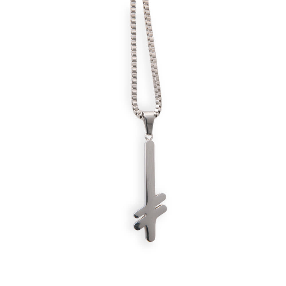 Collier avec logo Gang - Argent