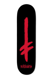 Planche Gang Spray Noir/Rouge