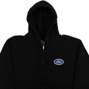 Gas Station Zip Hoodie - Black