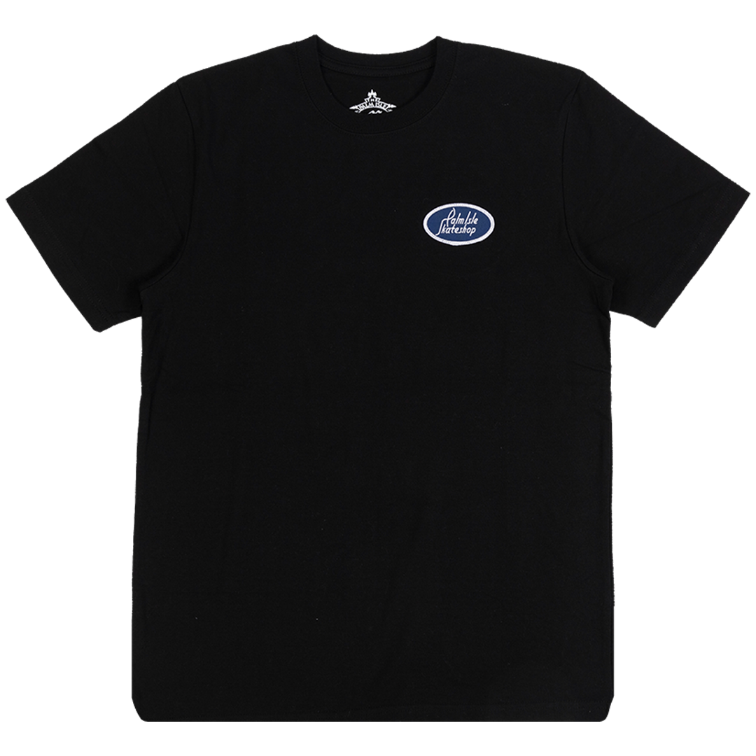 T-shirt de station-service - Noir