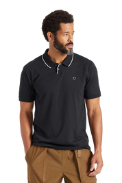 Polo en tricot S/S Proper - Noir