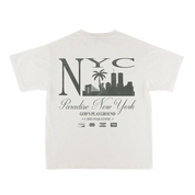 God's Playground T-Shirt à Manches Courtes - Blanc Cassé