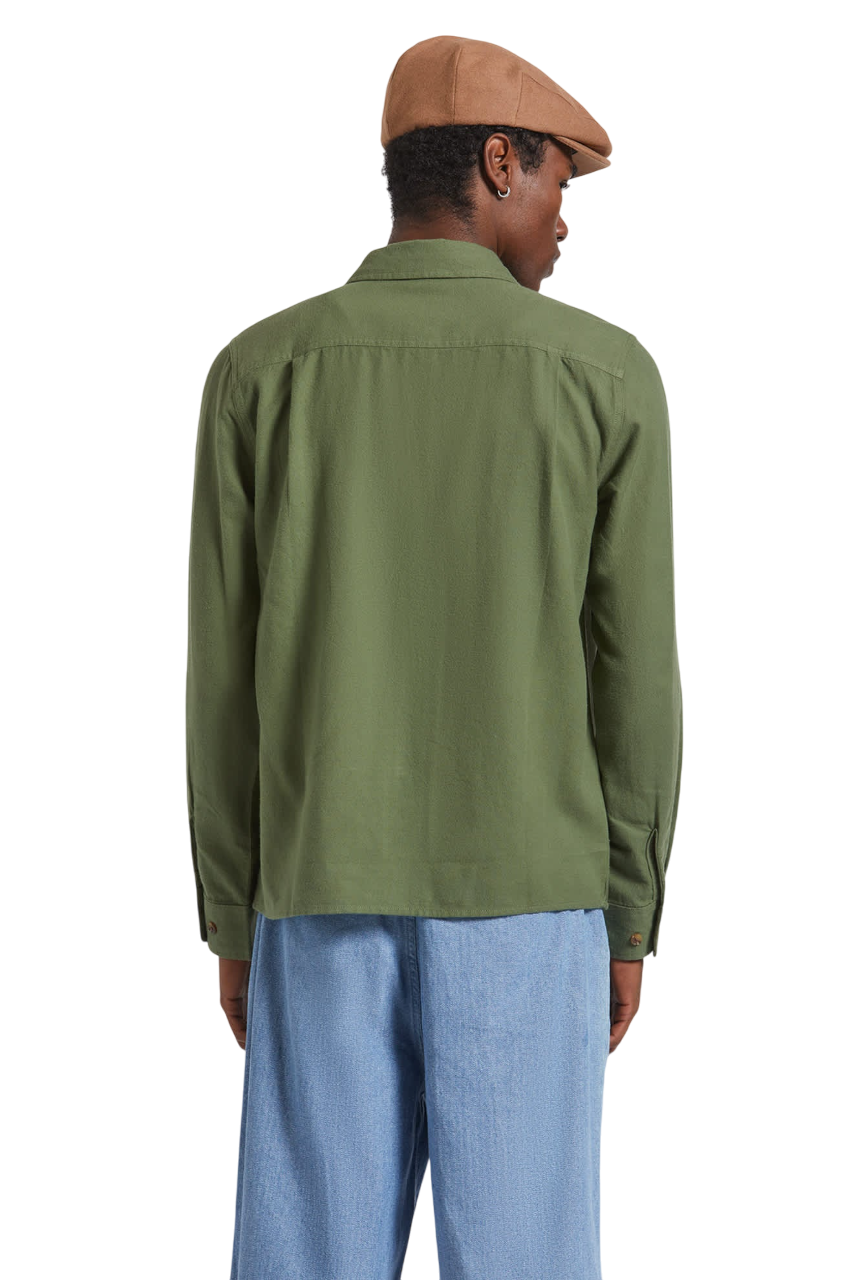 Hasting Flanelle Légère Ultra Douce - Vert Sauvage