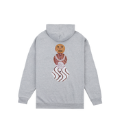 x Quartersnacks Bussdown Hoody - Heather Grey