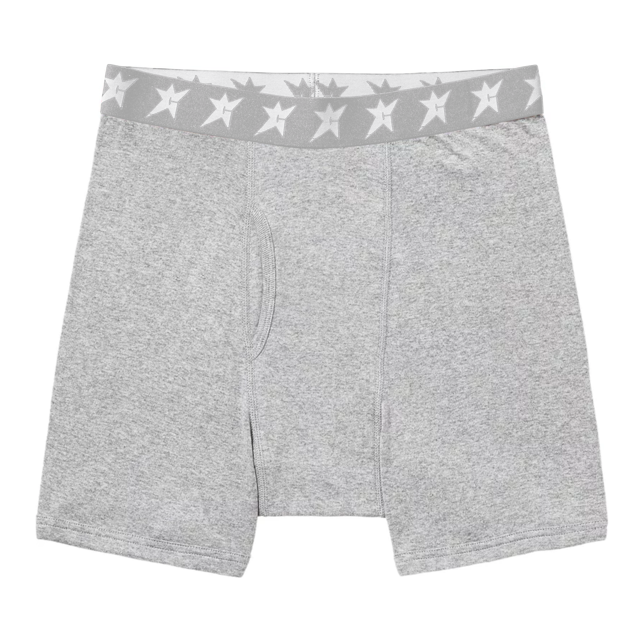 C-Star Boxers (Pack Of 3) - Heather Grey