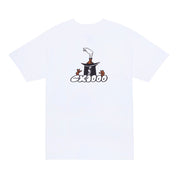 Bear In The Hat Tee - White