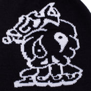 Mind Over Matter Skull Cap Beanie - Black