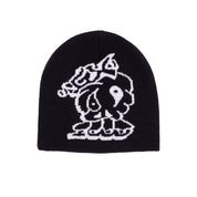 Mind Over Matter Skull Cap Beanie - Black