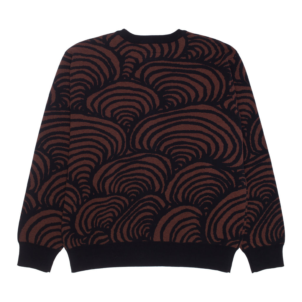 Jacquard ZK Sweater - Brown