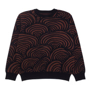 Jacquard ZK Sweater - Brown