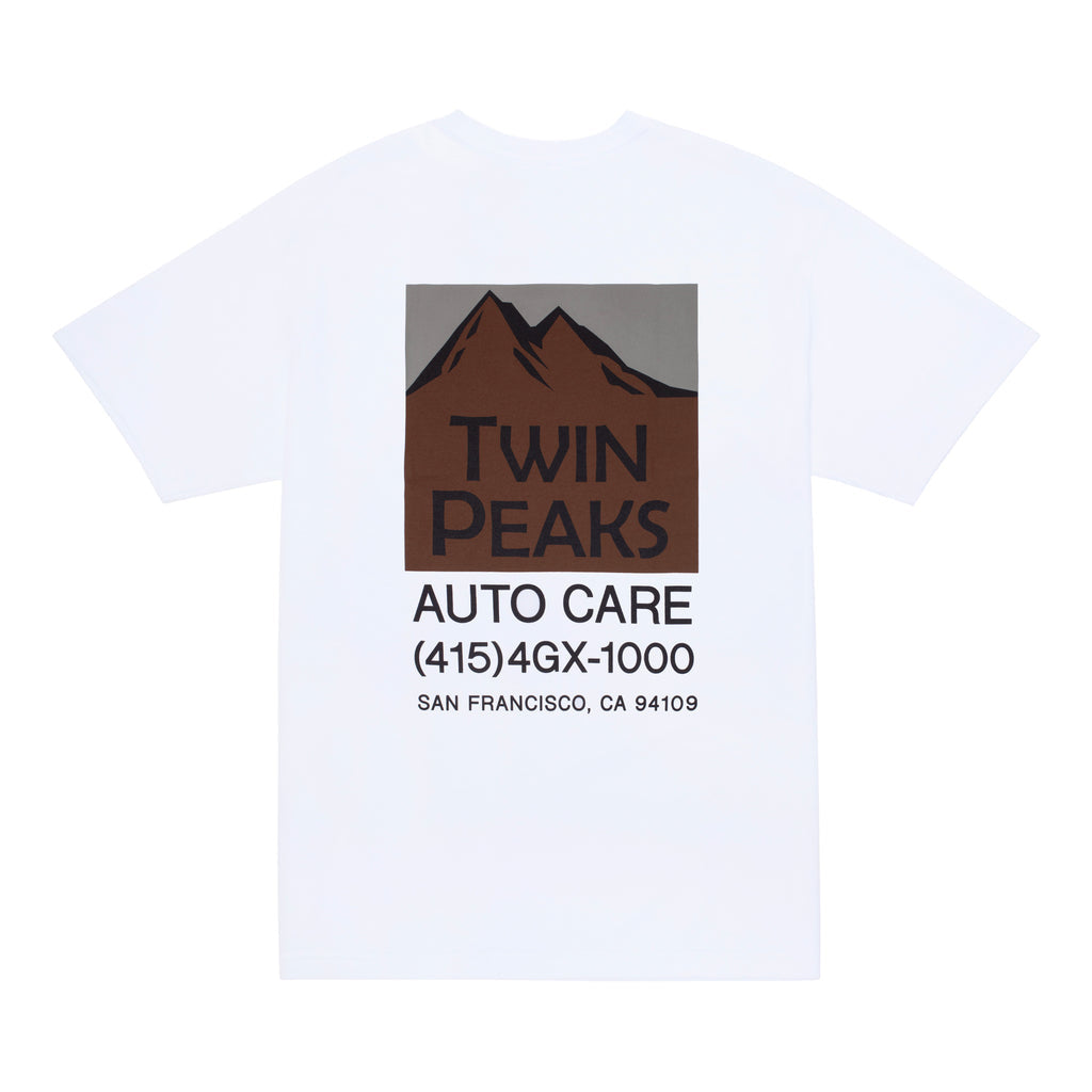 【GX1000】TWIN PEAKS TEE White GX1000 Twin Peaks Tee - White – Palm Isle Skateshop
