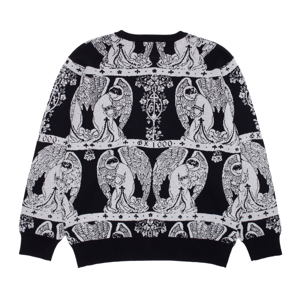 Jacquard Crewneck - Grey