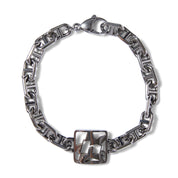 Bracelet étoile H - Argent (S/M)