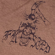 x Honeyboy Hammerhead Logo T-Shirt - Brown