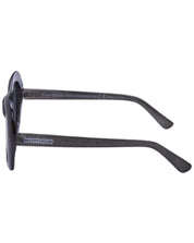 Bikini Beach Lunettes de Soleil - Noir Brillant Pailleté