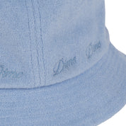 Terry Cloth Bucket Hat - Light Blue