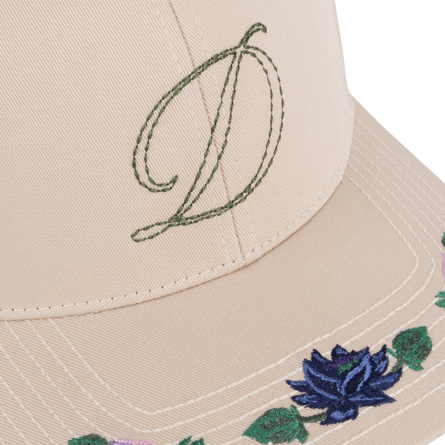 Casquette Lotus Full Fit - Crème