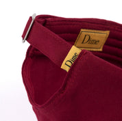 Crayon Chenille Low Pro Cap - Dark Red