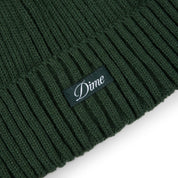 Cursive Fold Beanie - Forest