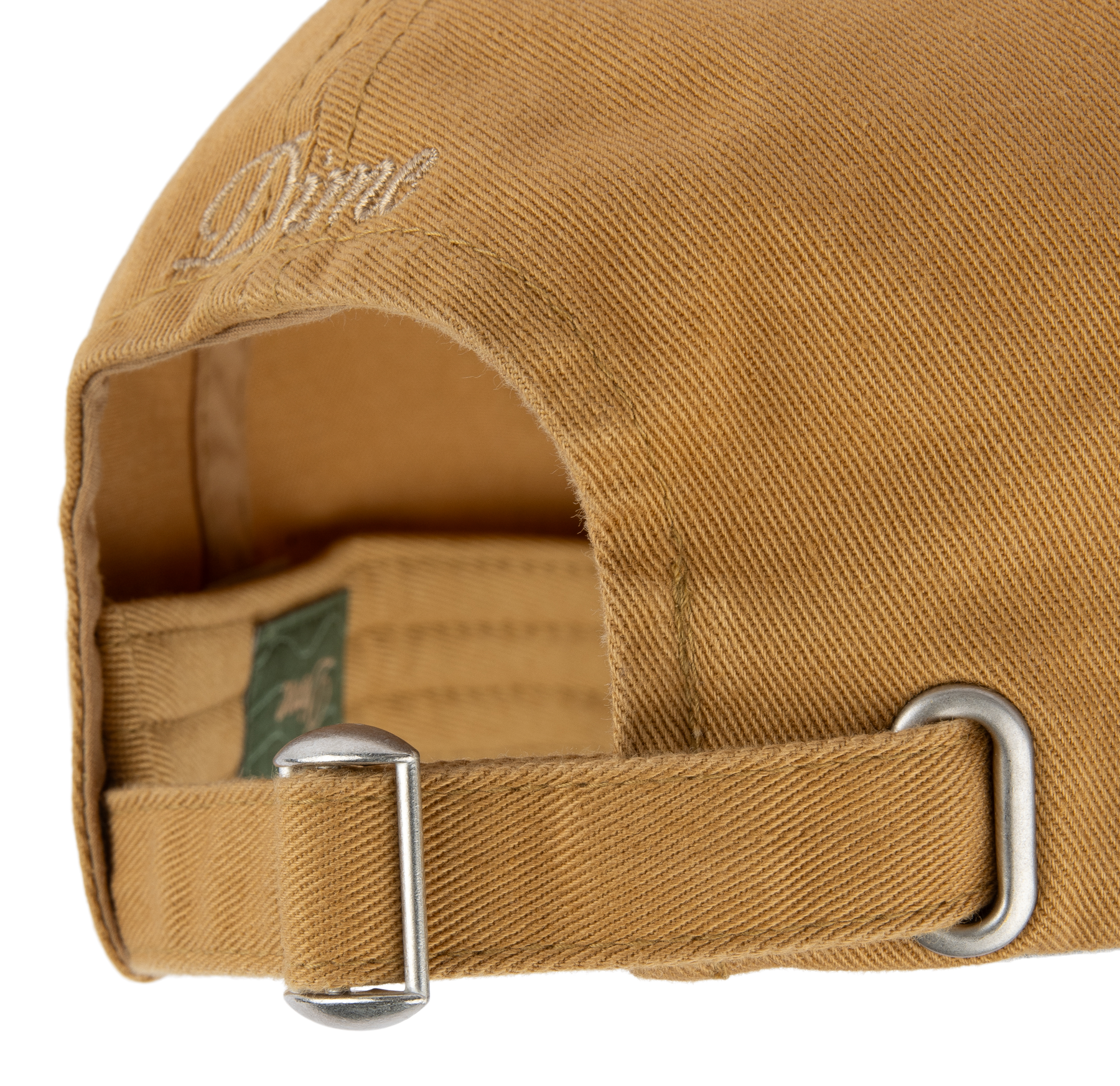 Cursive Low Pro Cap - Wheat/Green