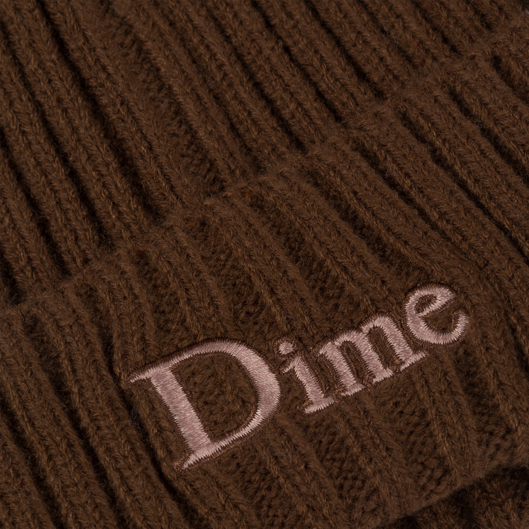 Classic Fold Beanie - Brown